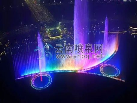 亚洲最先进音乐喷泉郑州双鹤湖首秀