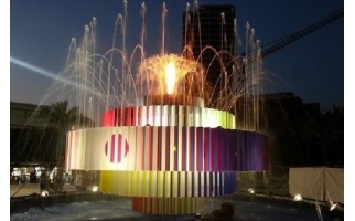 阿加姆音乐喷泉——全方位的视听盛宴