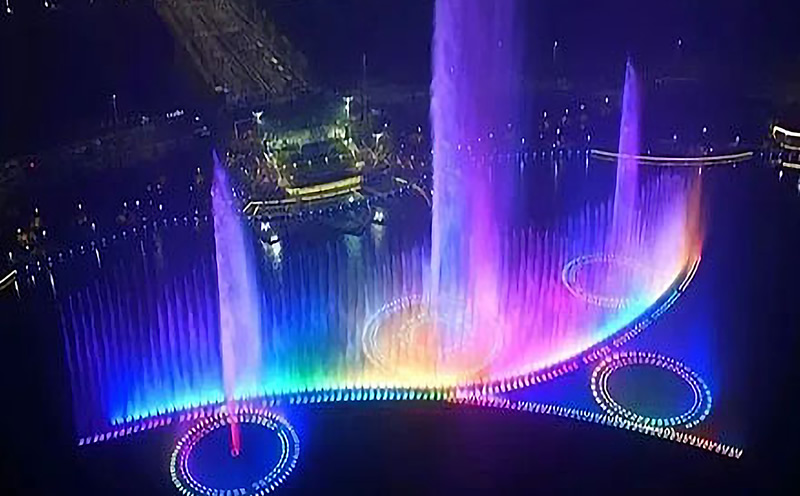 河南双鹤湖中央公园大型音乐喷泉工程