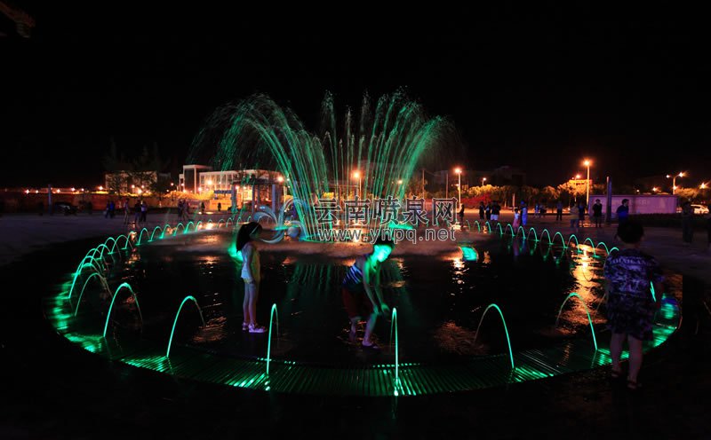 广场音乐喷泉设计-保山五洲国际广场